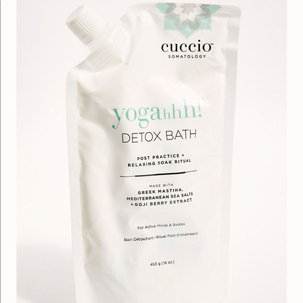Yogahhh! Detox Bath by Cuccio Somatology BRAND NEW